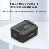 Für DJI OSMO Tasche 3 PULUZ USB-C / Typ-C Dock Desktop Lade Basis Aluminium Legierung Halterung, desktop Lade Basis